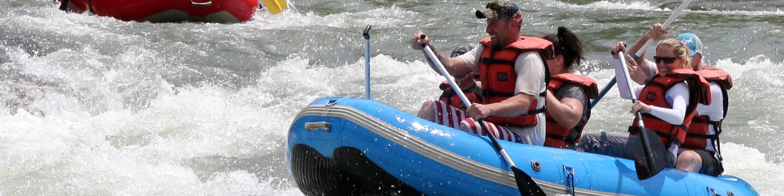 Whitewater Rafting on the Catt Creek