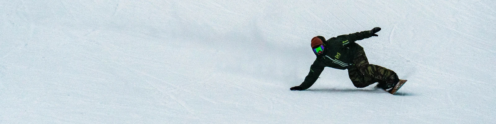 Snowboarder at Holiday Valley Resort