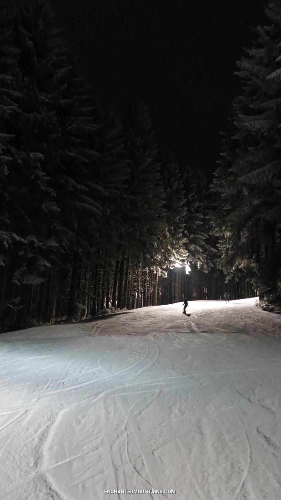 Night Skiing Holiday Valley Resort (2014-02-04)