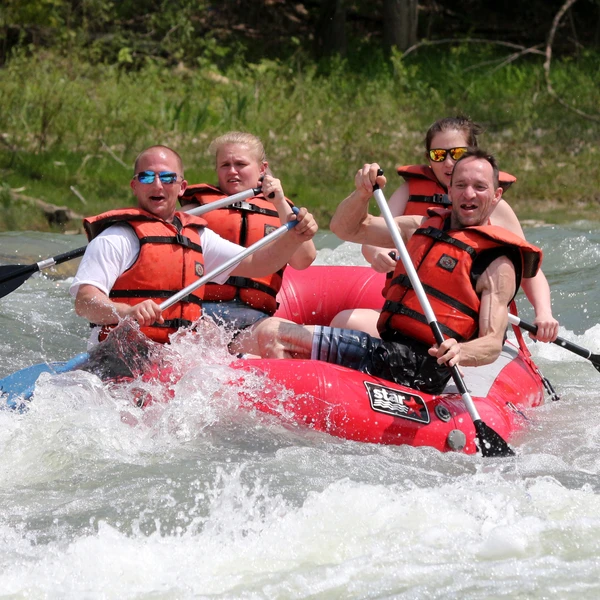 Whitewater Rafting on the Catt Creek