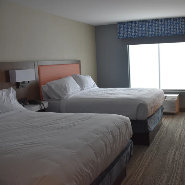 A room at Hampton Inn & Suites in Olean, NY