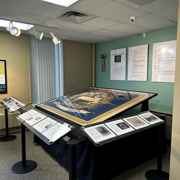 Flag Exhibit at the Cattaraugus County Museum