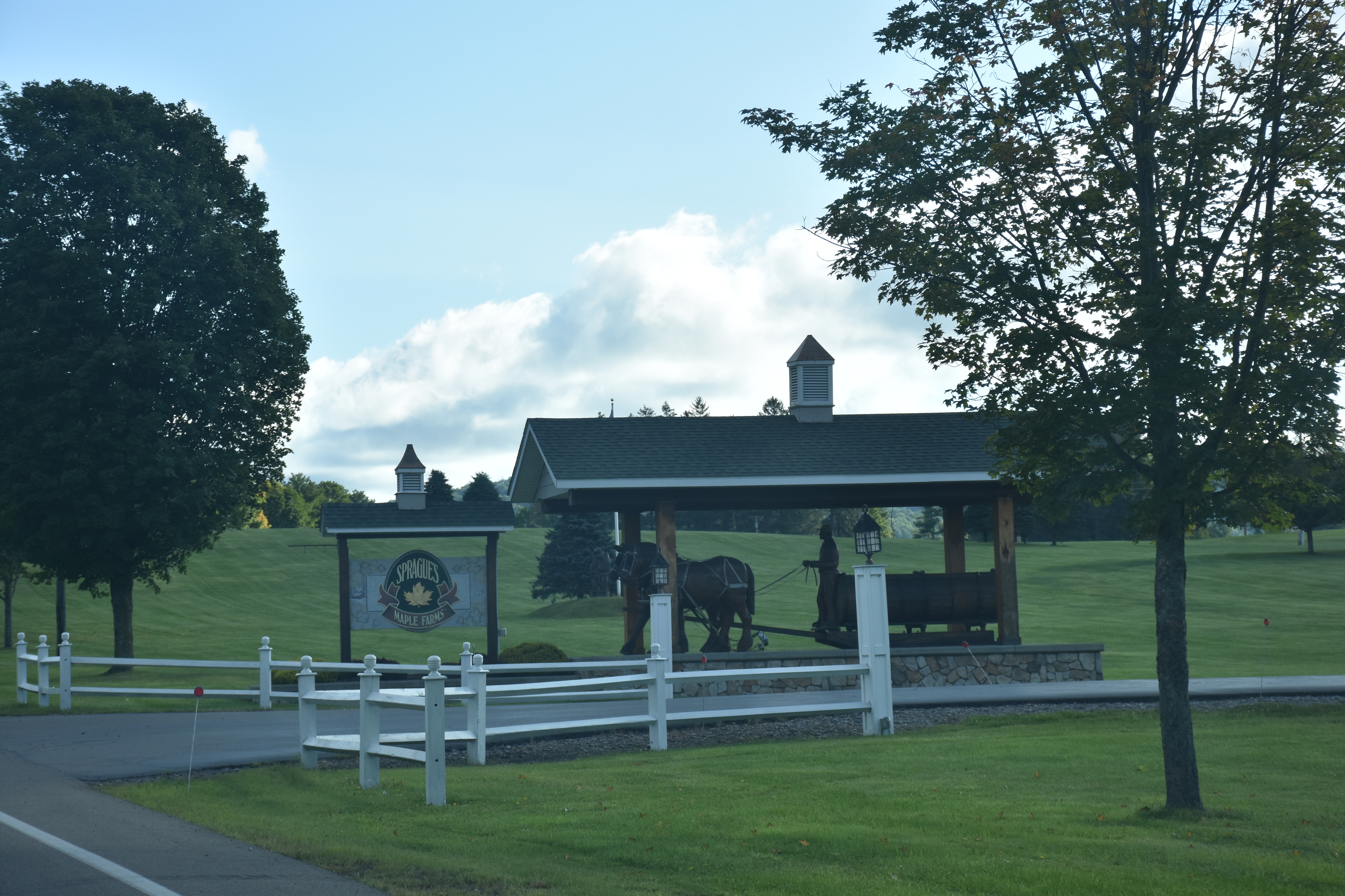 Sprague's Maple Farm's Entrance