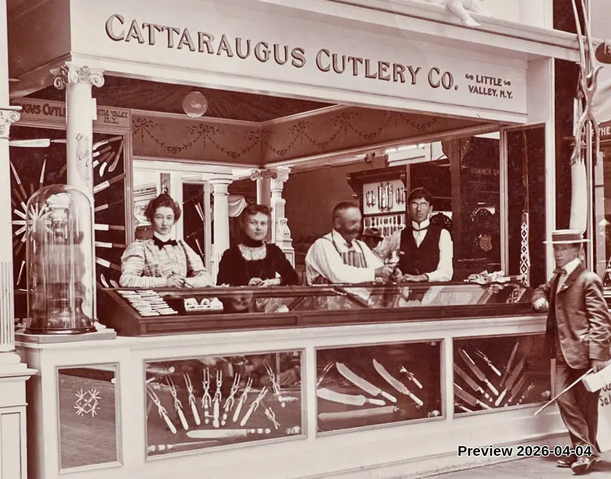 Historic image of the Cattaraugus Cutlery Co.