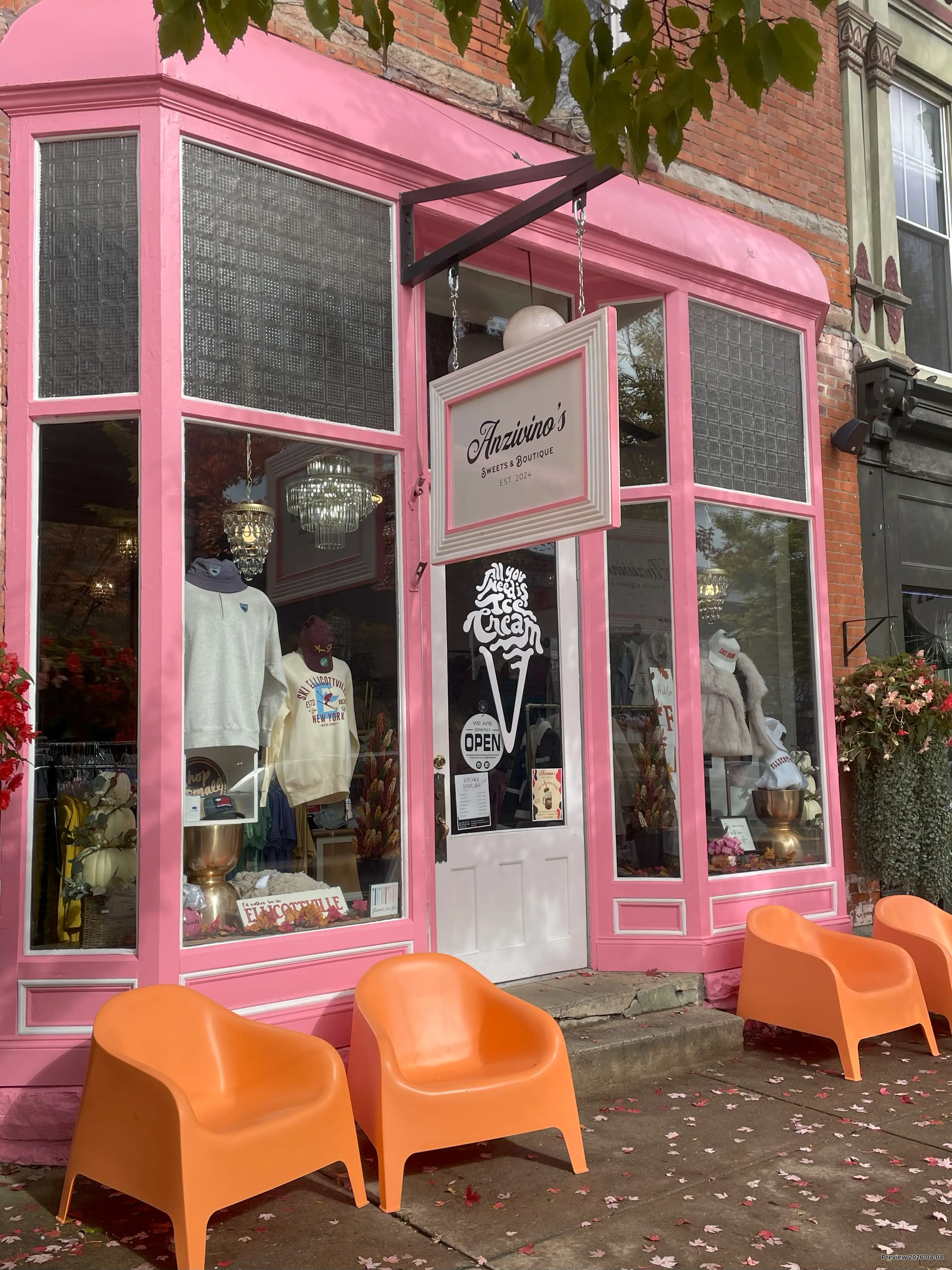 Outside of Anzivino's