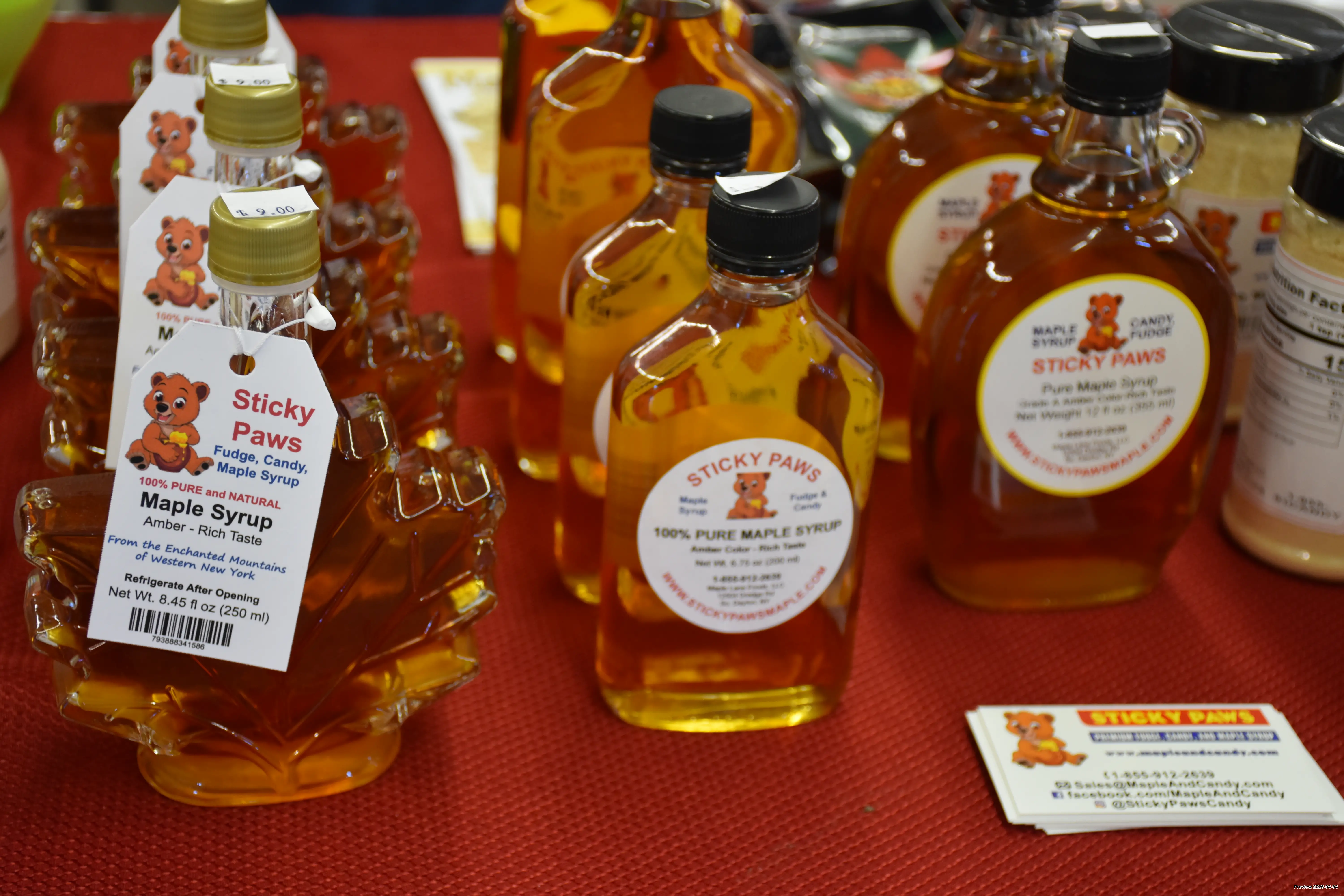 Sticky Paws Pure Maple Syrup