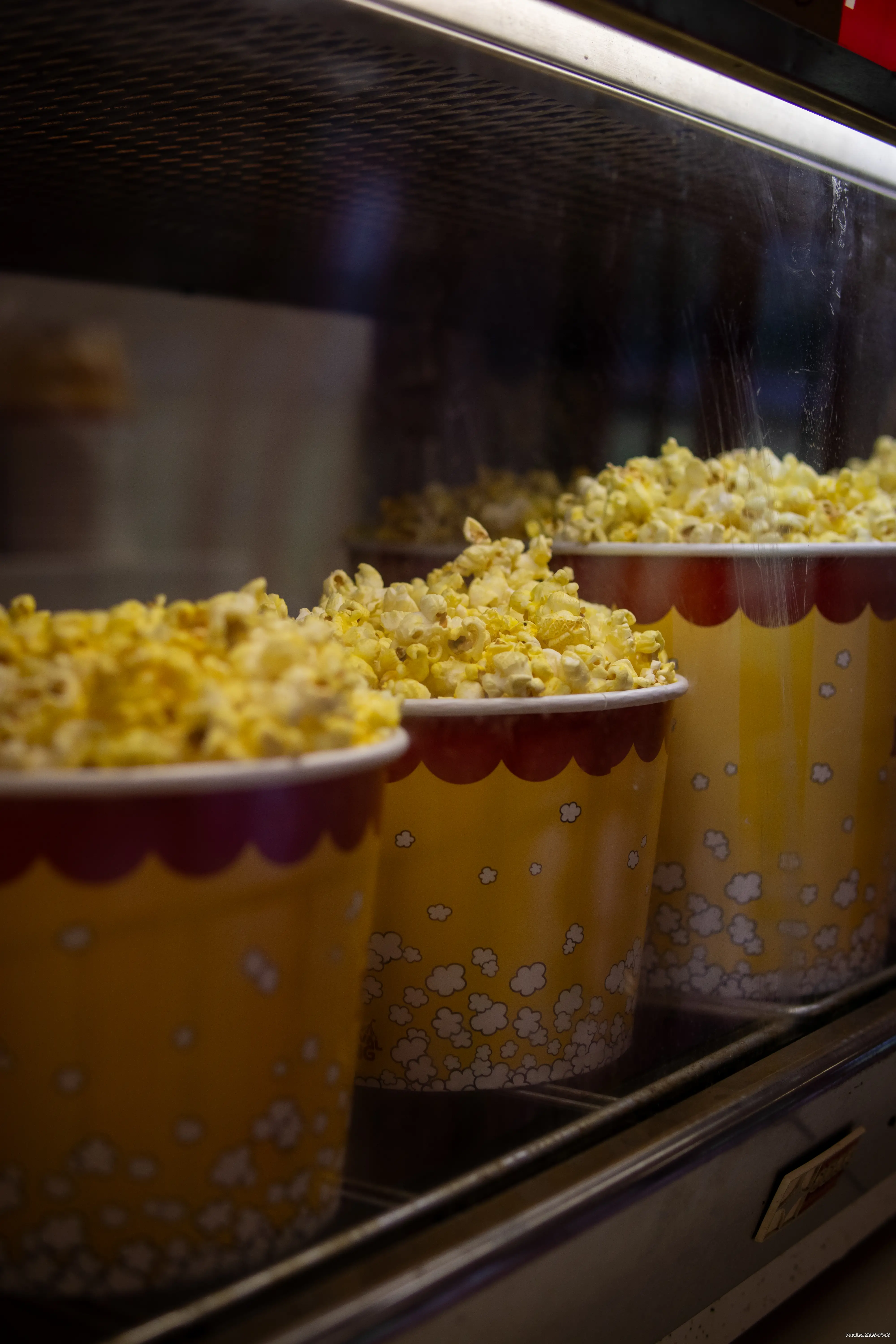 popcorn at the Portville Drive-In in Portville, NY