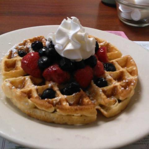 Waffle from Perrysburg Diner