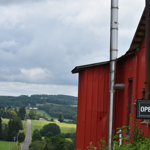 View from Hill Top Toy Shop