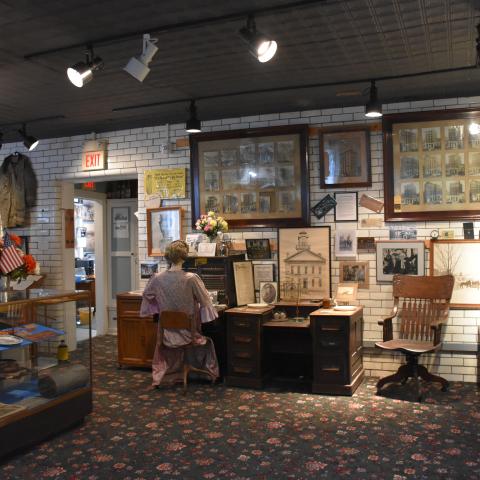 Inside the Olean Point Museum
