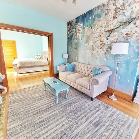 Flower Room at the Old Library Inn in Olean, NY