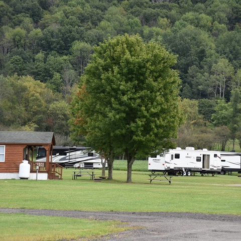 Cabins and RV's at Elkdale RV Resort