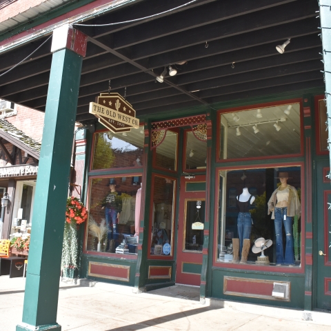 Outside view of The Old West Co. in Ellicottville