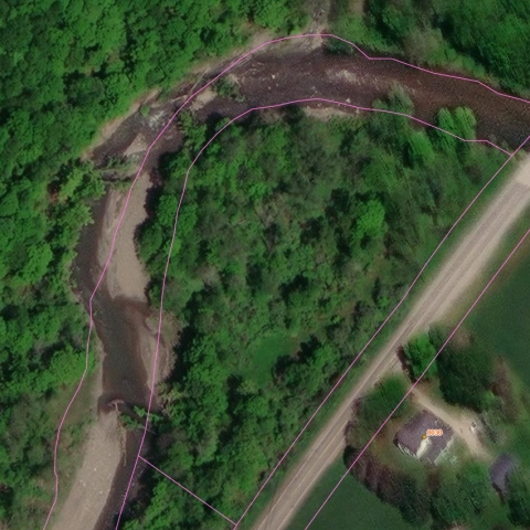 Aerial of Otto Stadial Site - source: Cattaraugus County Parcel Viewer