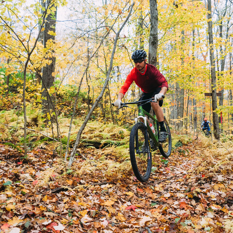 Mountain Biking near Little Rock City in Cattaraugus County