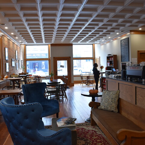 Inside of RocketCup Coffee - Cattaraugus Location