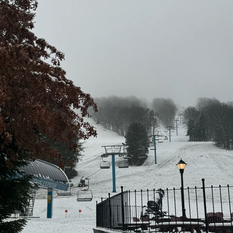 HoliMont's first snowfall of 2024