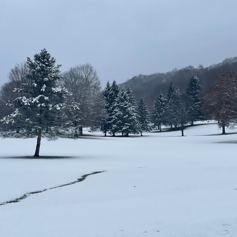 first snowy day of 2024