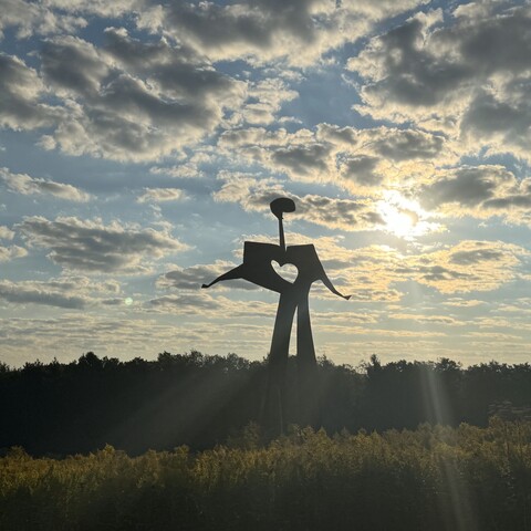 Sculpture at Griffis Sculpture Park