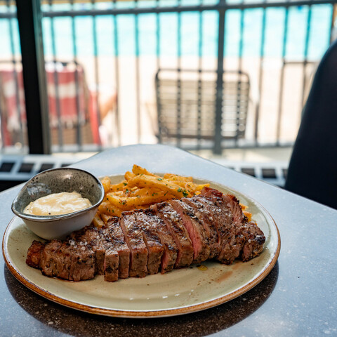 Steak and Fries from Edna's