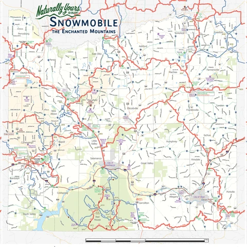 2024-2025 Snowmobile Trails x3 Banner