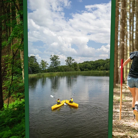 Mountain bike, paddle, disc golf at HoliMont