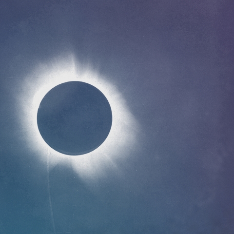 Composite of total solar eclipse - 1x1