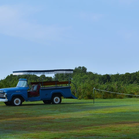 Burdick Blueberries Truck