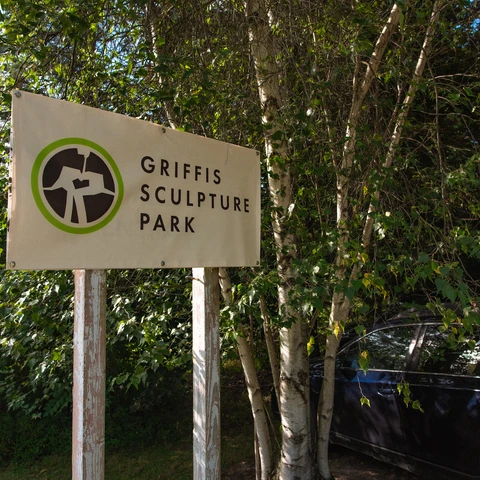 Griffis Sculpture Park Sign
