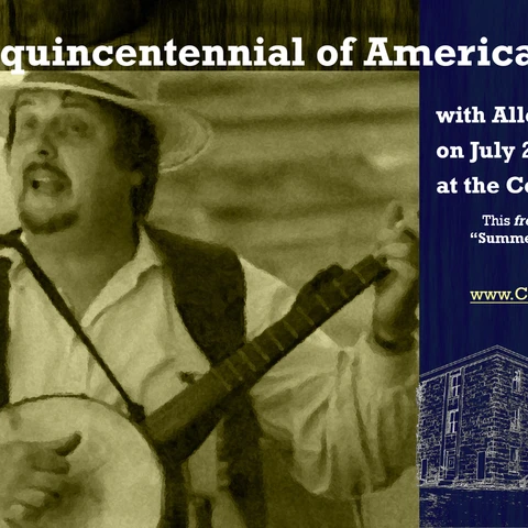 Allen Hopkins "A Semiquincentennial of American Song" at the Cattaraugus County Museum on July 23, 2026