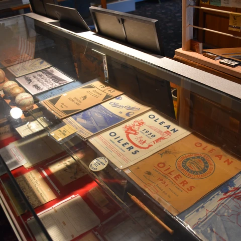 Exhibit at Olean Point Museum