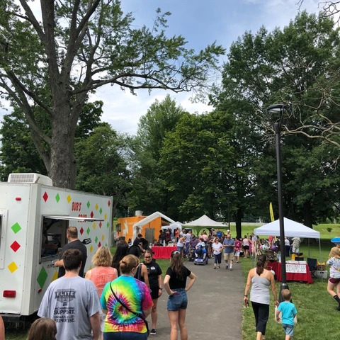 A past Olean Event at War Vets Park in Olean
