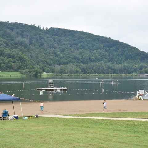 Quaker Lake Beach at Allegany State Park