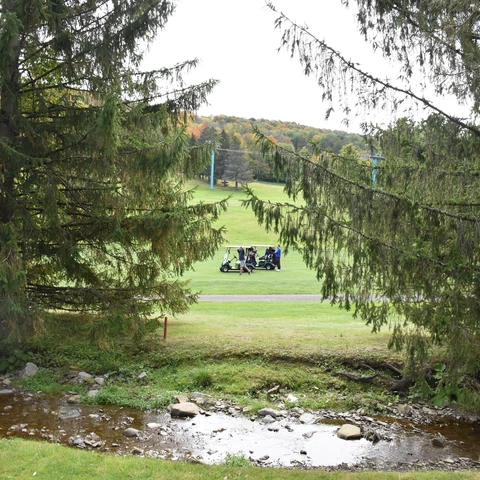 Golfers at Holiday Valley