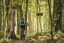 Mountain Biking at HoliMont by Mike Basher