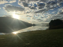 Sunrise at Quaker Lake (2021-10-23 08:30)